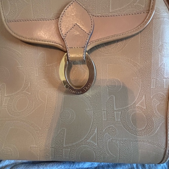 Authentic Vintage Christian Dior Trotter Monogram Shoulder Bag - 1980s - Picture 2 of 12